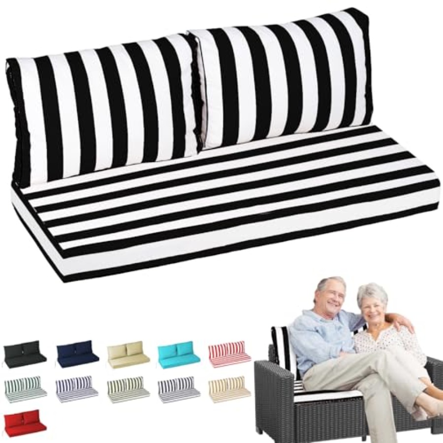 Outdoor Furniture Cushions 24 X 24 - Outdoor Loveseat Cushion Set 48 x