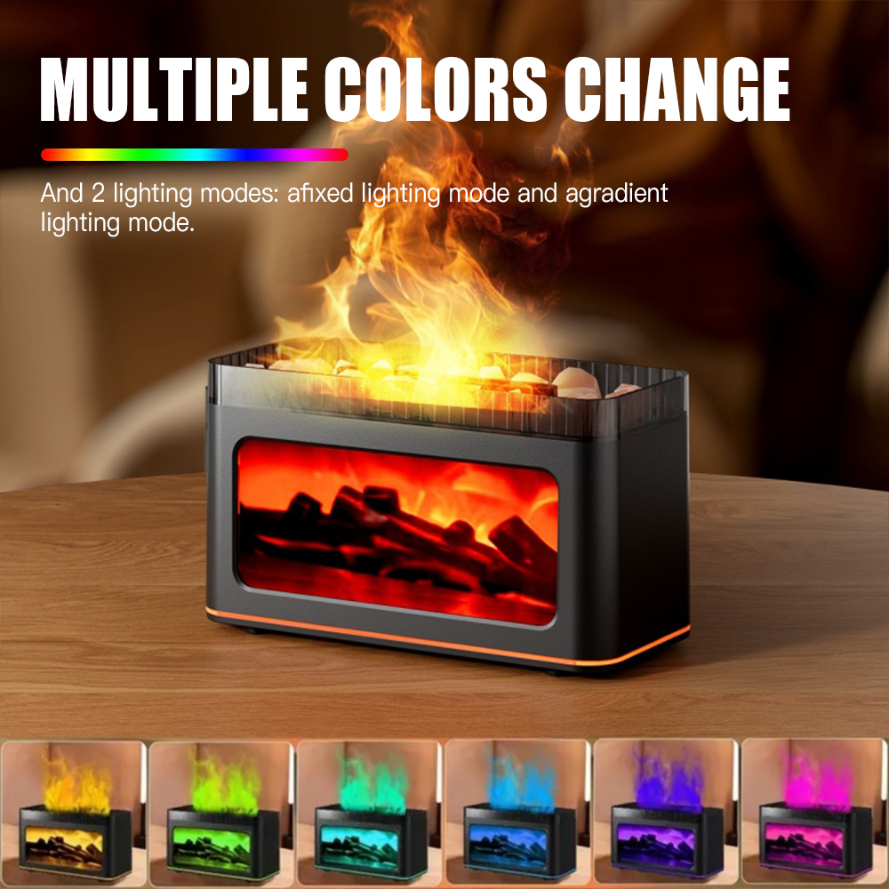 Outdoor Furniture Oil - USB Desktop 3D Flame Aroma Diffuser