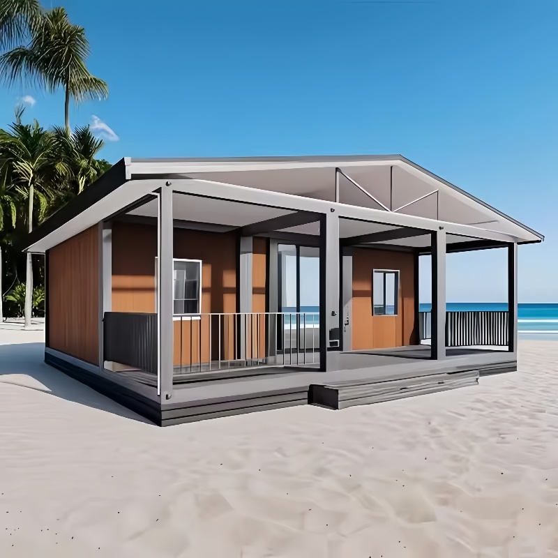 Outdoor Furniture Metal - Stylish 20FT Expandable Luxury Container Home