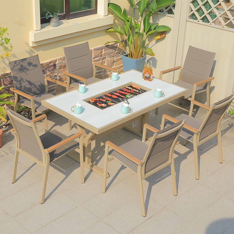 Outdoor Furniture And Fire Pit - Hot Sale Cast Aluminum Fire Pit