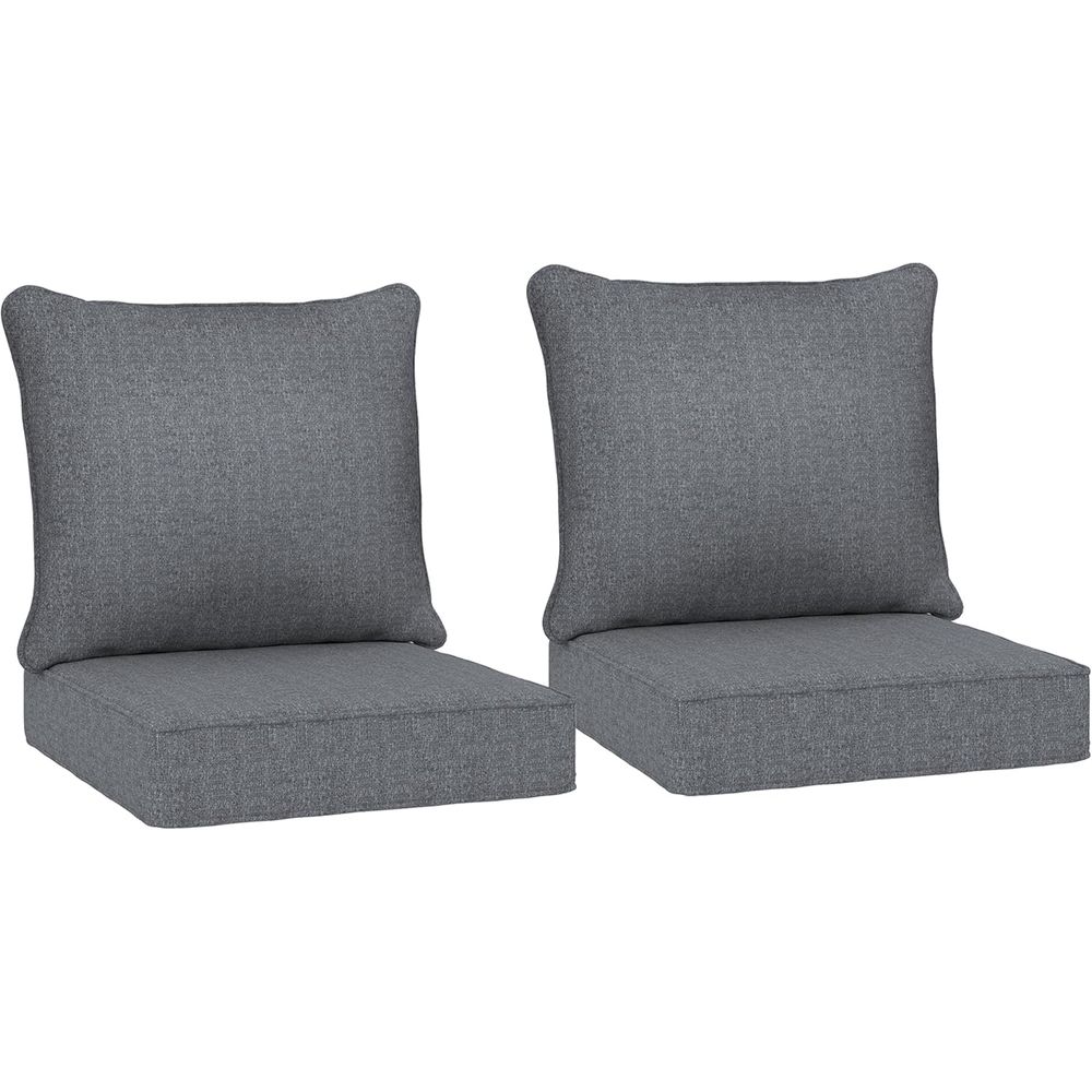 Outdoor Furniture Cushions 24 X 24 - Weather-Resistant Outdoor Chair Cushions Set of