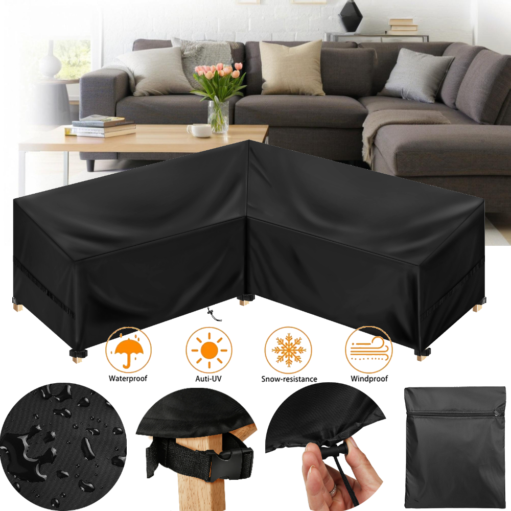 Outdoor Furniture Cover Xl - L Shape Furniture Waterproof Cover Outdoor