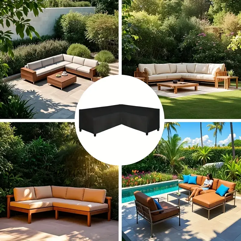 Waterproof L Shaped Garden Cor - Outdoor Furniture Cover Xl บทวิจารณ์และราคา