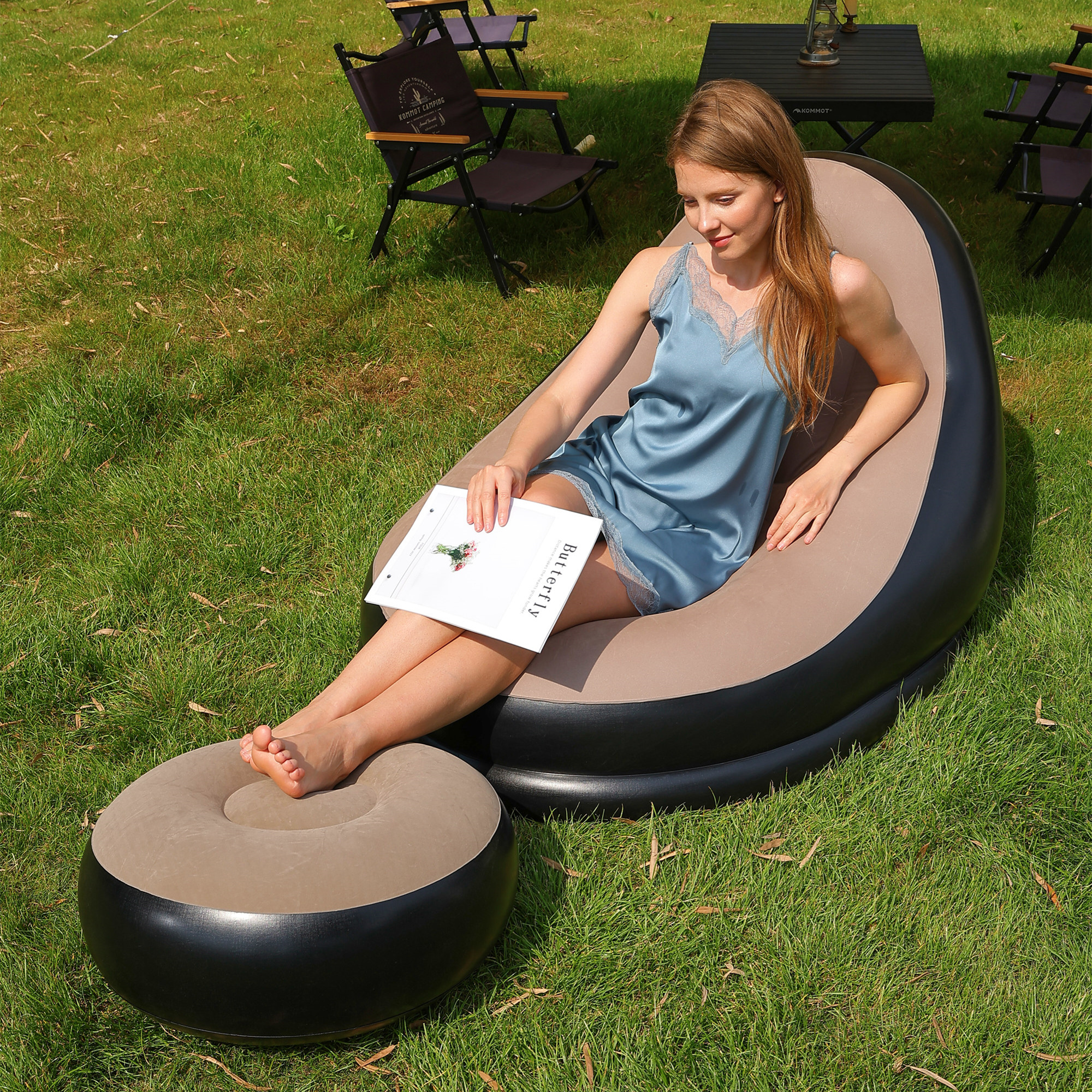 Lazy Couch Sofas Inflatable Ch - Outdoor Furniture Designer บทวิจารณ์และราคา