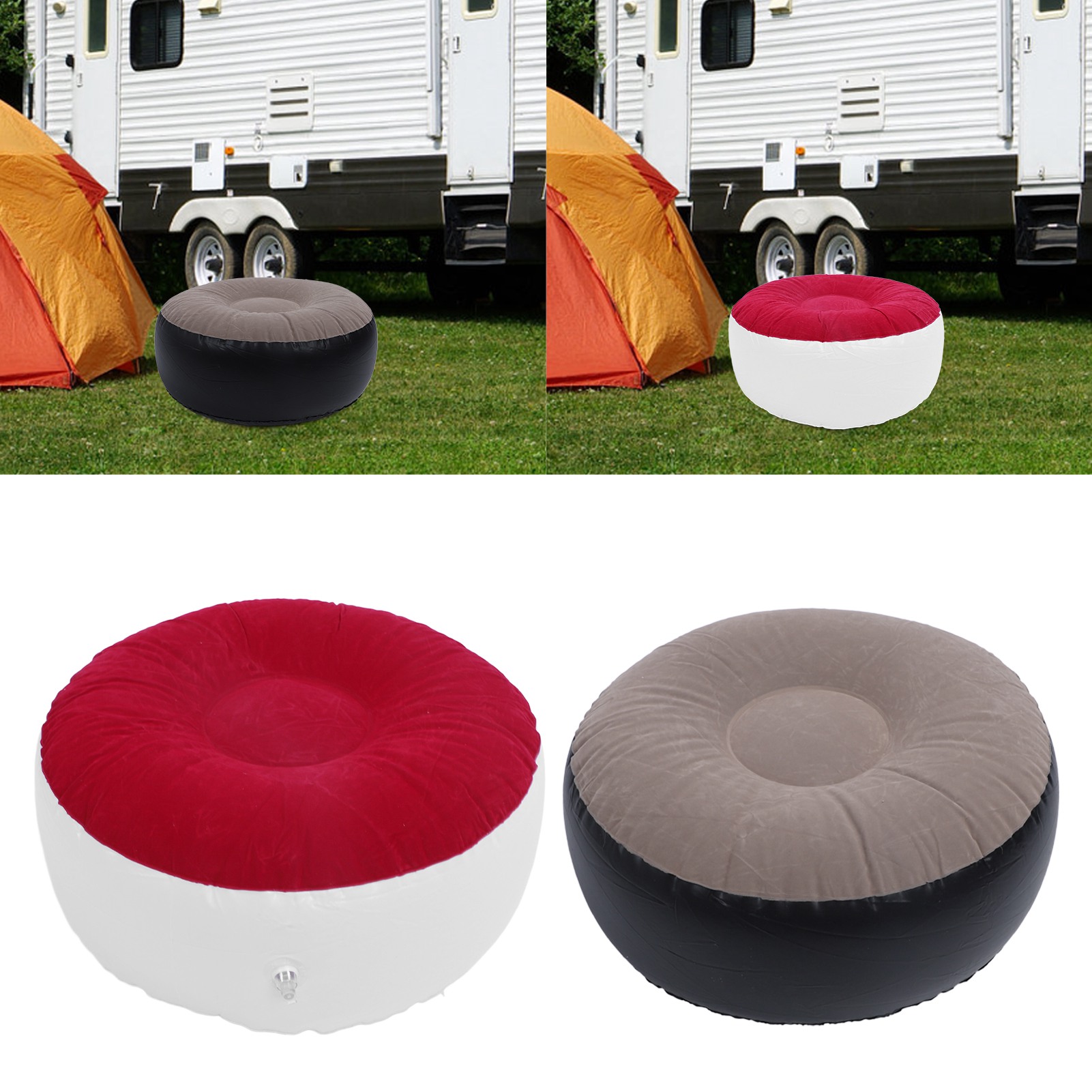 Inflatable Flocking Stool Mult - Outdoor Furniture Designer บทวิจารณ์และราคา