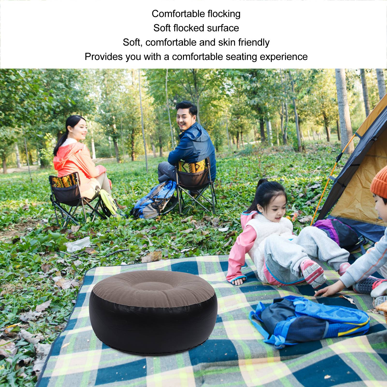 Inflatable Flocking Stool Mult - Outdoor Furniture Designer บทวิจารณ์และราคา