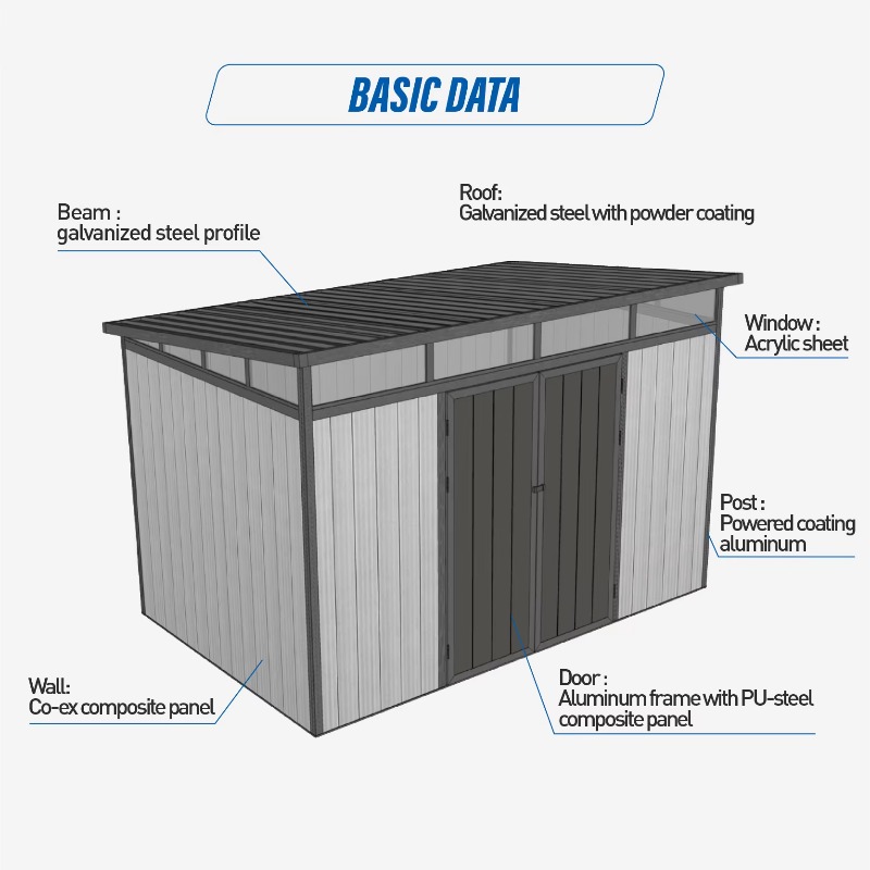 D2833 3M*3M High Performance M - Outdoor Furniture Metal บทวิจารณ์และราคา