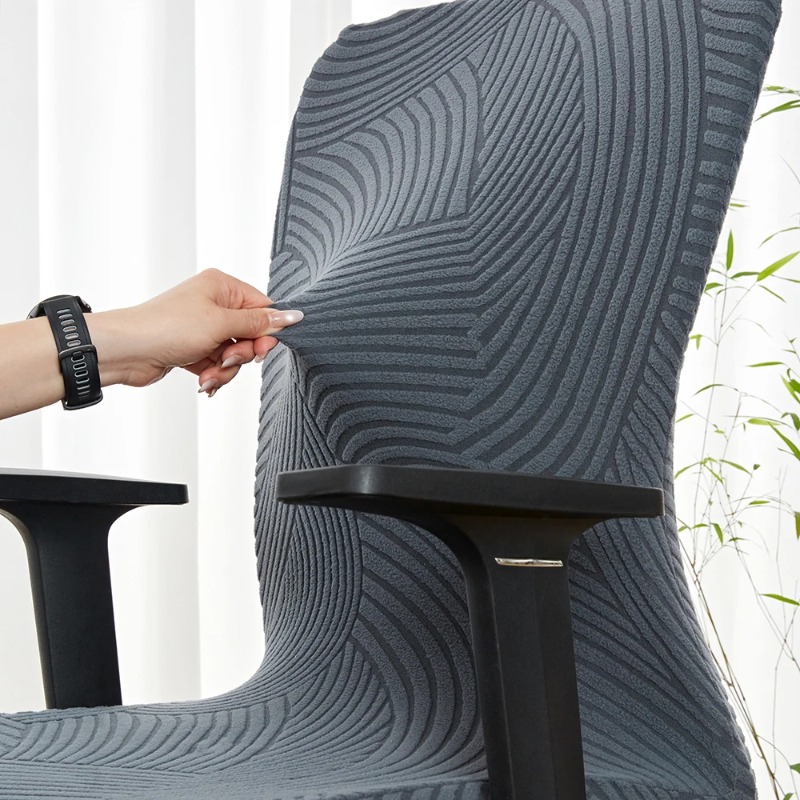 1PC Solid Color Office Chair C - Outdoor Furniture Cover Xl บทวิจารณ์และราคา