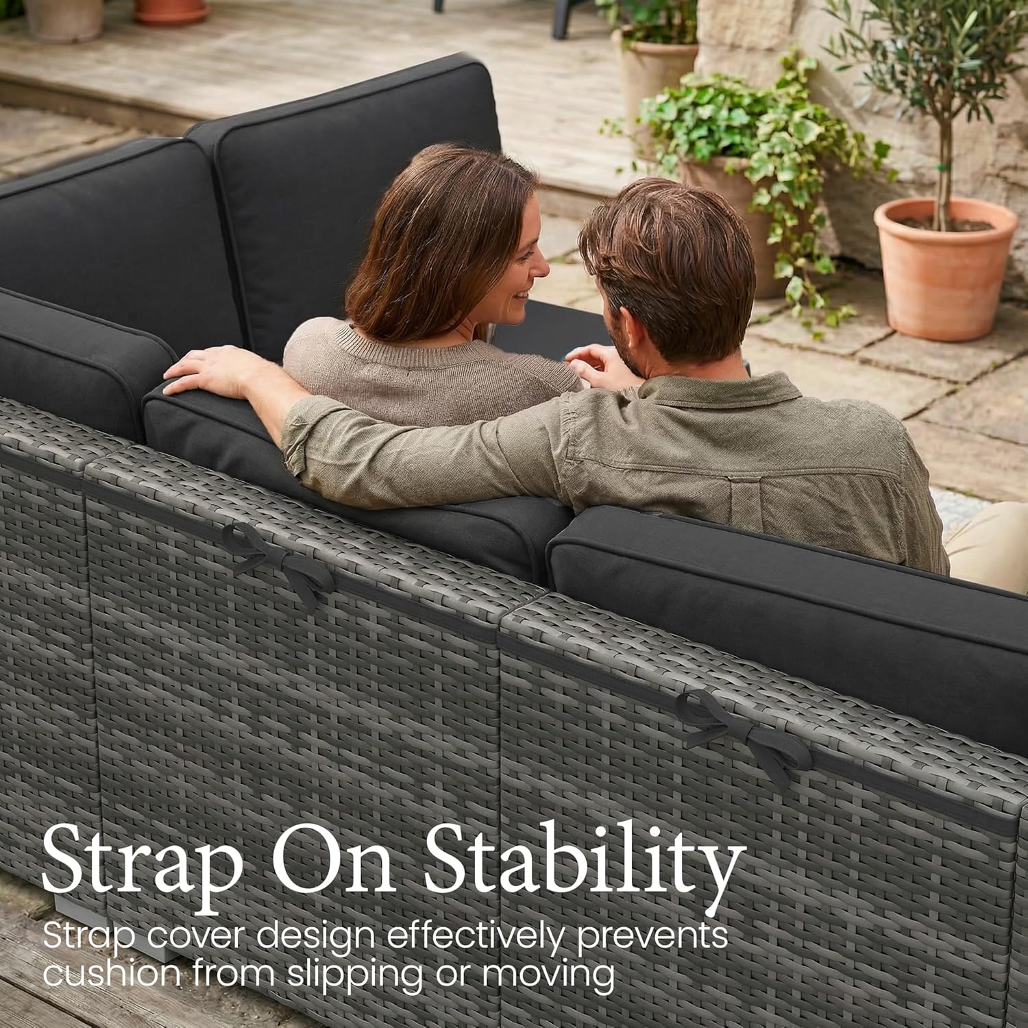 8 Piece Patio Furniture Set wi - Outdoor Furniture And Fire Pit บทวิจารณ์และราคา