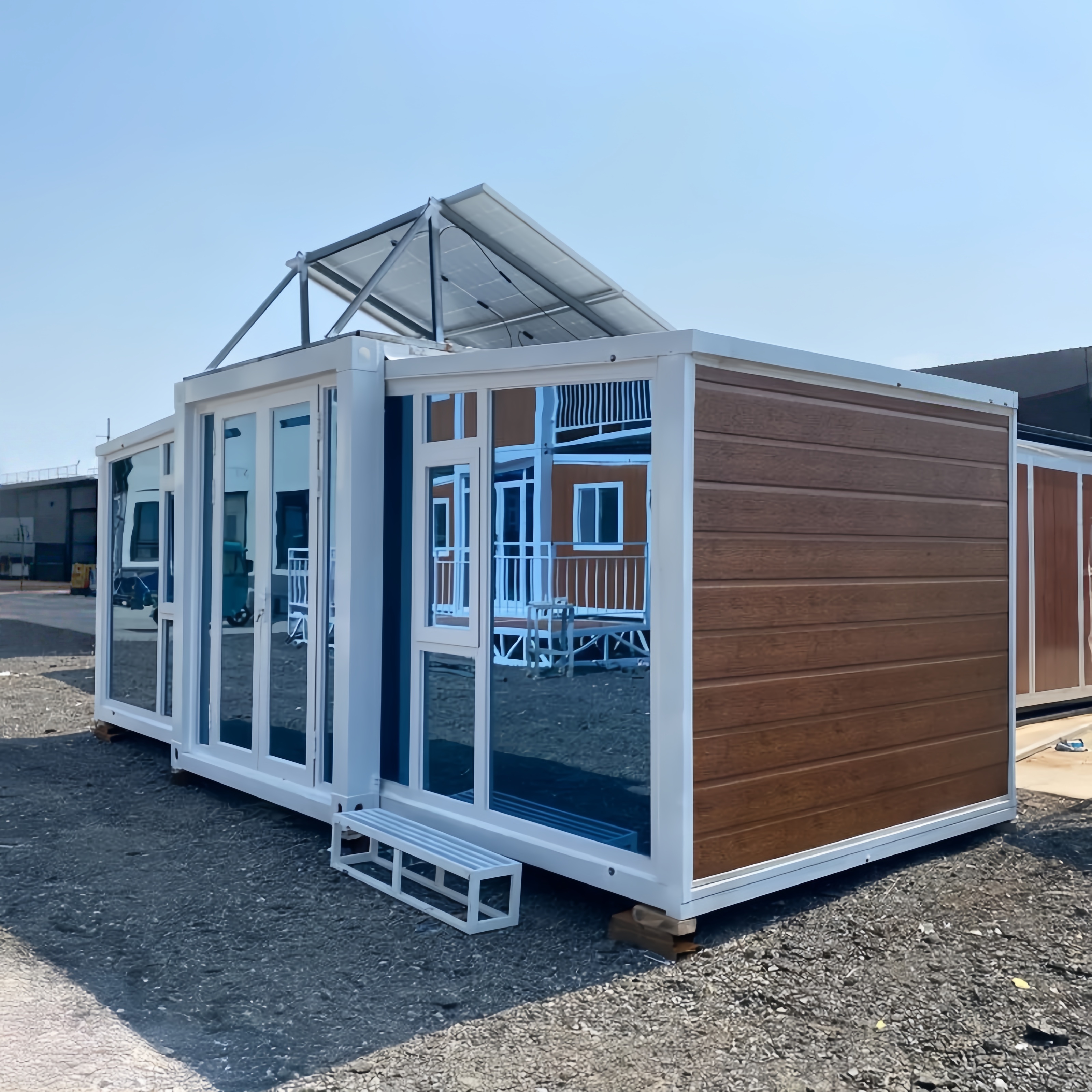 30FT Movable Modular Cabin Por - Outdoor Furniture Metal บทวิจารณ์และราคา