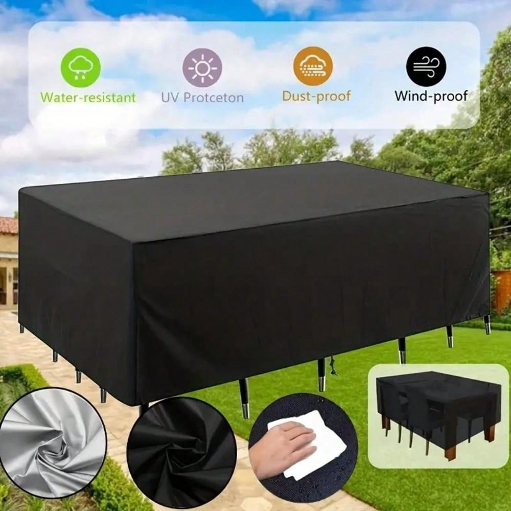 1pc Square Patio Furniture Cov - Outdoor Furniture Cover Xl บทวิจารณ์และราคา