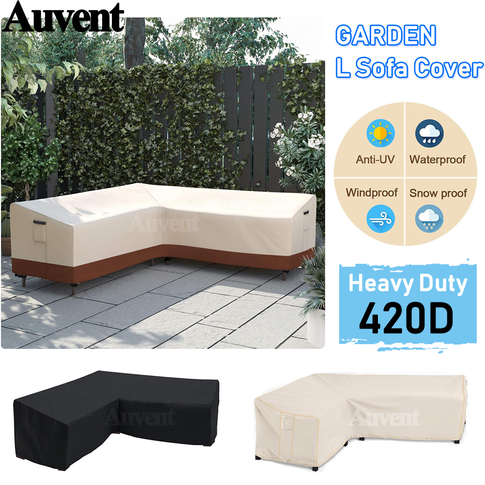 Outdoor L Shape Corner Sofa Co - Outdoor Furniture Cover Xl บทวิจารณ์และราคา
