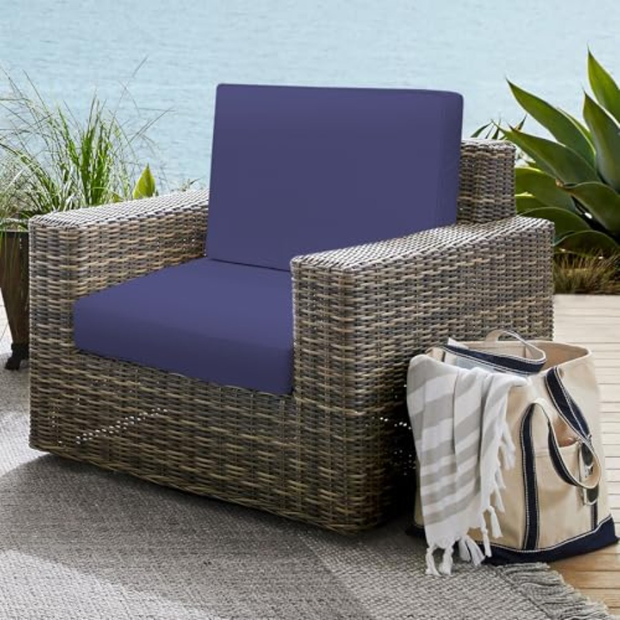 Outdoor Deep Seat Cushion Set  - Outdoor Furniture Cushions 24 X 24 บทวิจารณ์และราคา