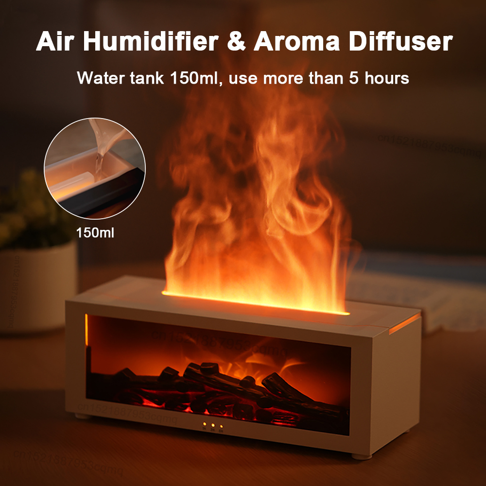 Flame Aroma Humidifier Firepla - Outdoor Furniture Oil บทวิจารณ์และราคา