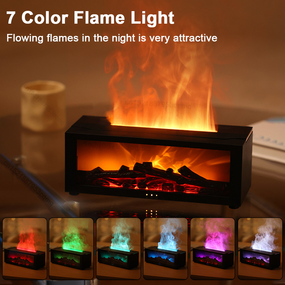 Flame Aroma Humidifier Firepla - Outdoor Furniture Oil บทวิจารณ์และราคา