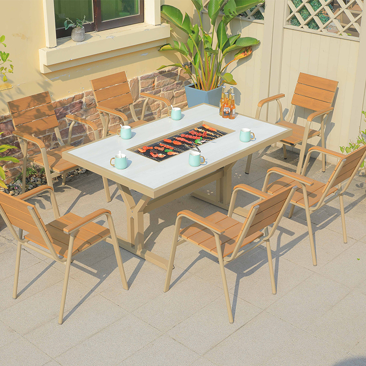 Hot Sale Cast Aluminum Fire Pi - Outdoor Furniture And Fire Pit บทวิจารณ์และราคา