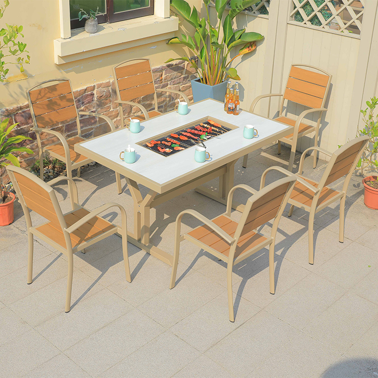 Hot Sale Cast Aluminum Fire Pi - Outdoor Furniture And Fire Pit บทวิจารณ์และราคา