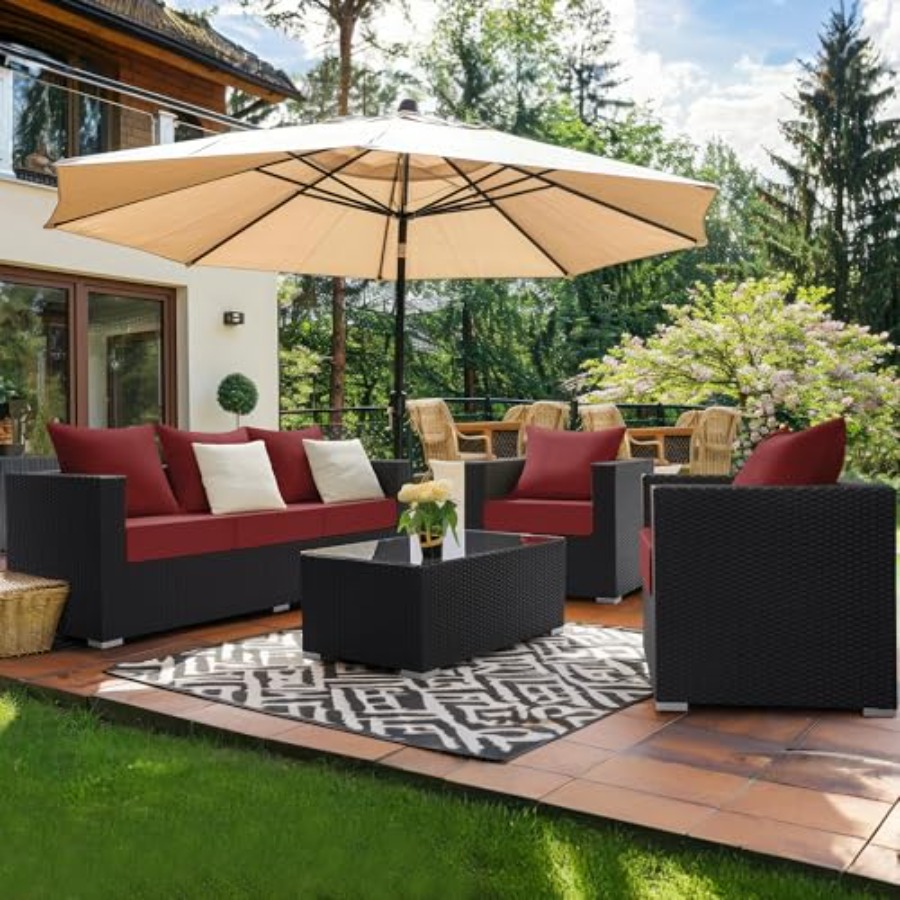 ® Outdoor Seat Cushions 24 X 2 - Outdoor Furniture Cushions 24 X 24 บทวิจารณ์และราคา