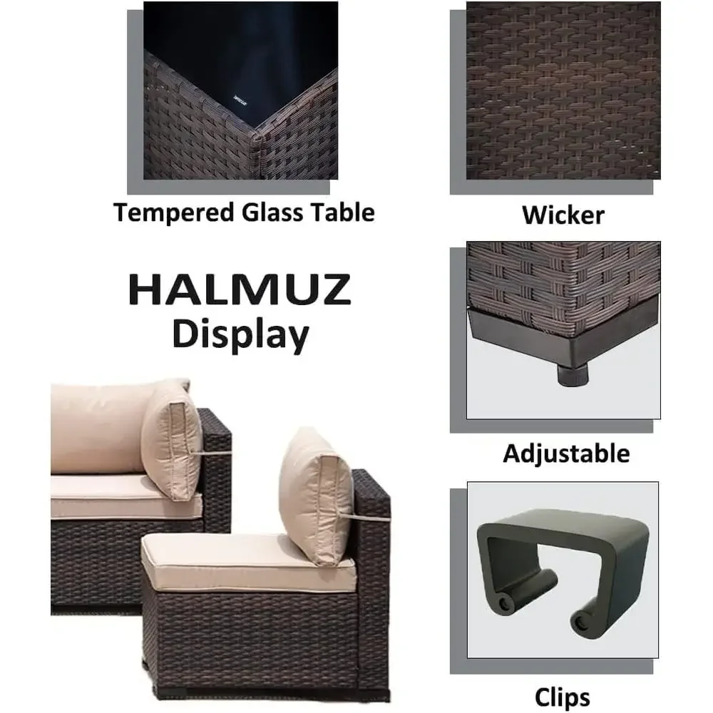 8-Piece Outdoor Patio Furnitur - Outdoor Furniture And Fire Pit บทวิจารณ์และราคา