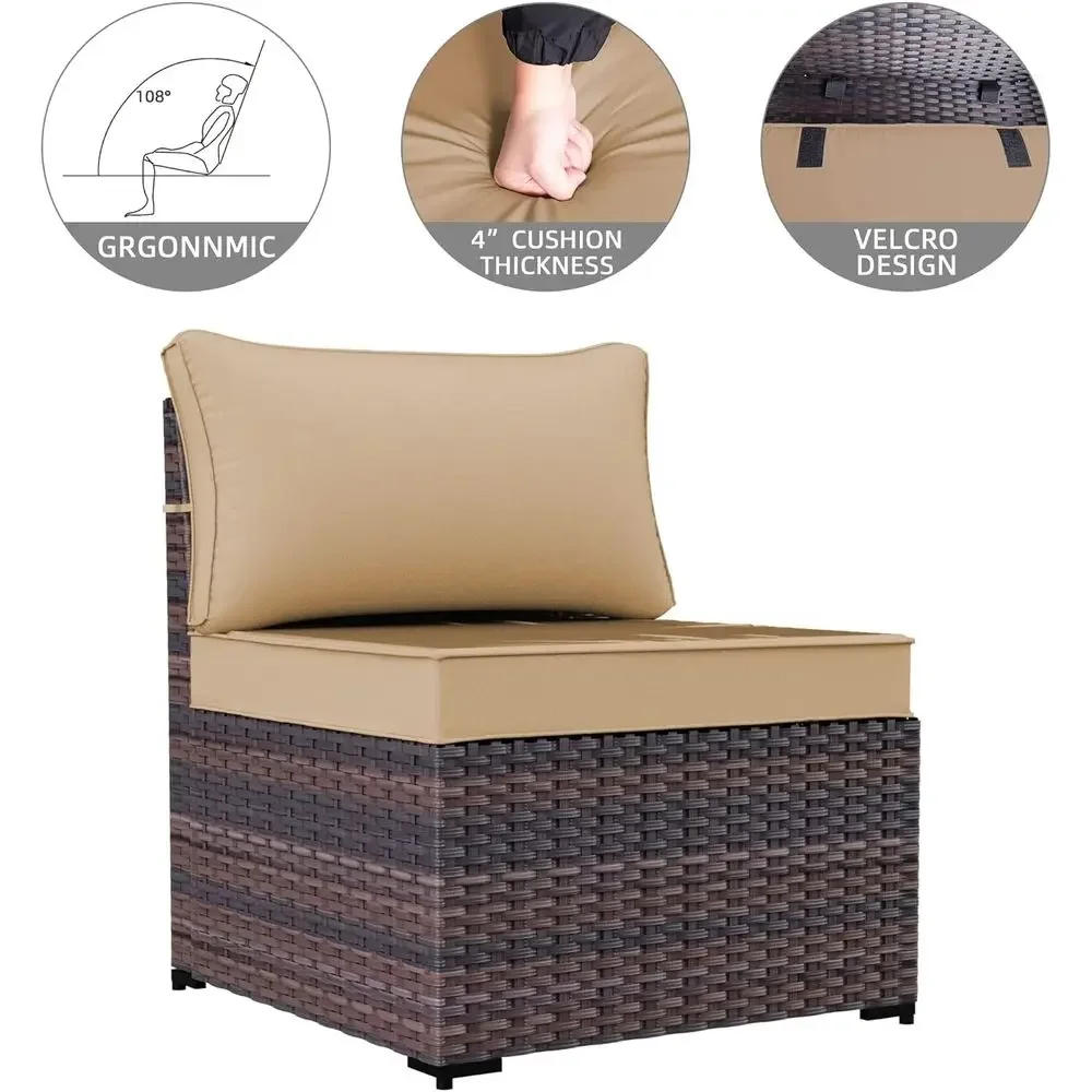 8-Piece Outdoor Patio Furnitur - Outdoor Furniture And Fire Pit บทวิจารณ์และราคา