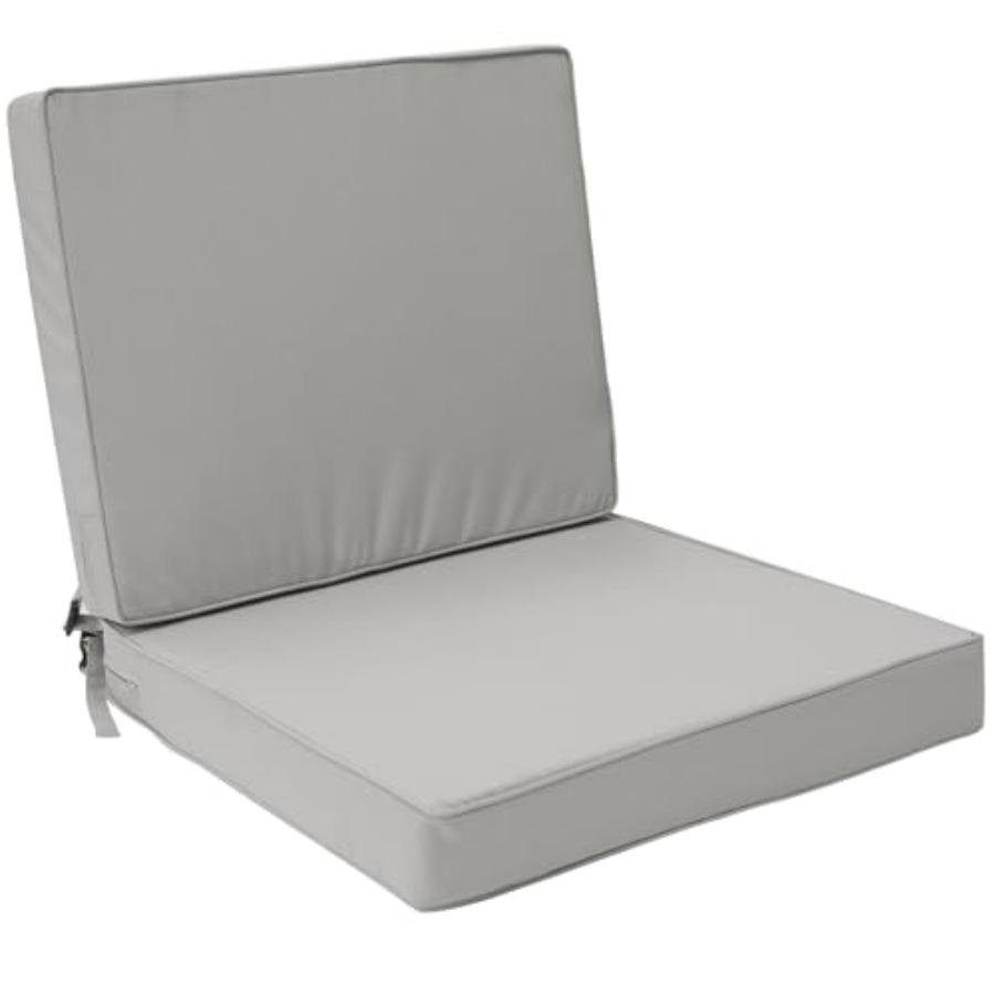 Outdoor Deep Seat Cushion Set  - Outdoor Furniture Cushions 24 X 24 บทวิจารณ์และราคา