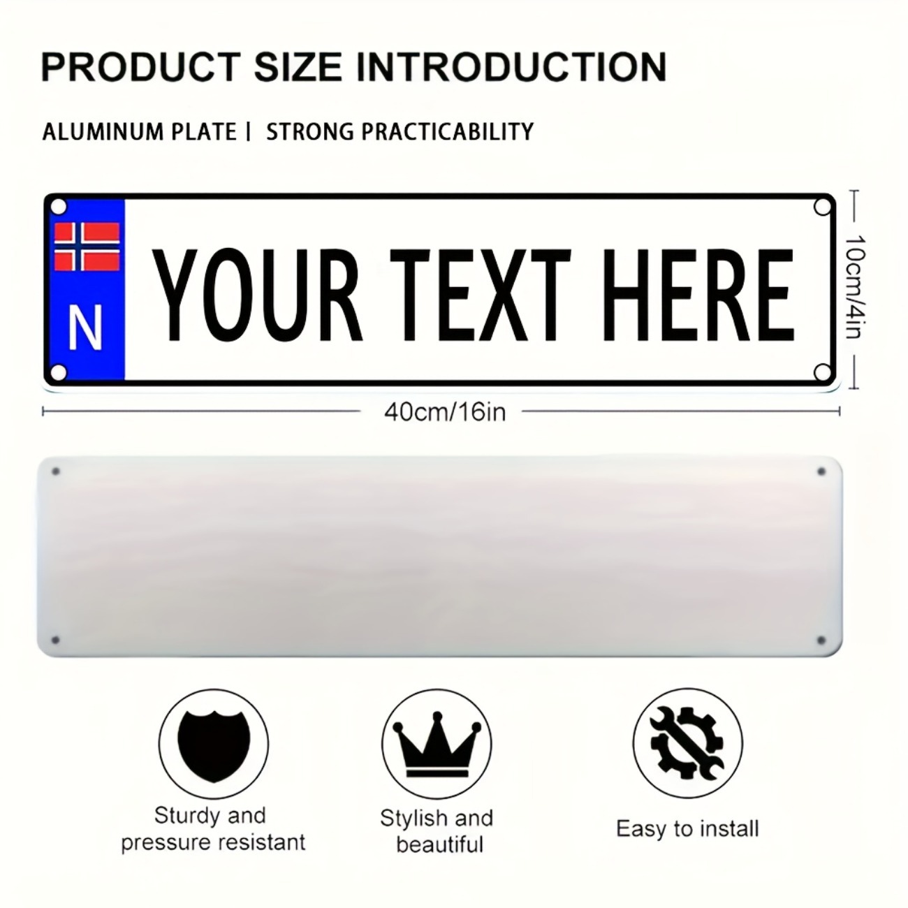 Personalized Custom Norwegian  - Outdoor Furniture Metal บทวิจารณ์และราคา
