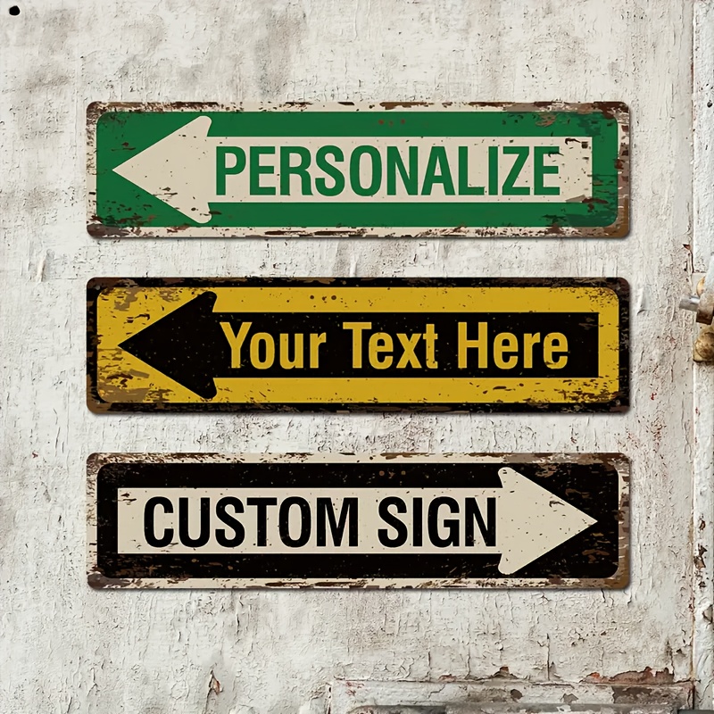 1PC Vintage Metal Tin Sign Str - Outdoor Furniture Metal บทวิจารณ์และราคา