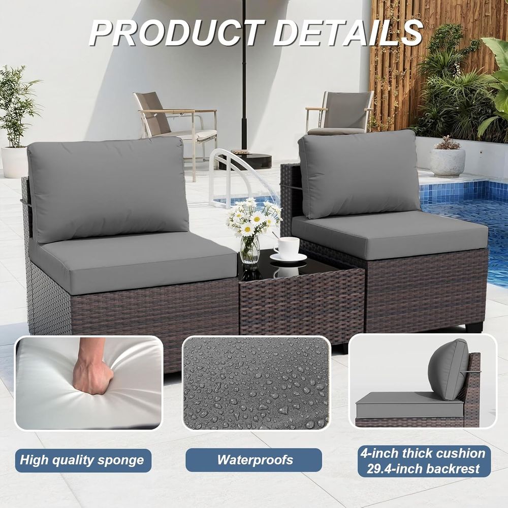 10-Piece Outdoor Patio Furnitu - Outdoor Furniture And Fire Pit บทวิจารณ์และราคา