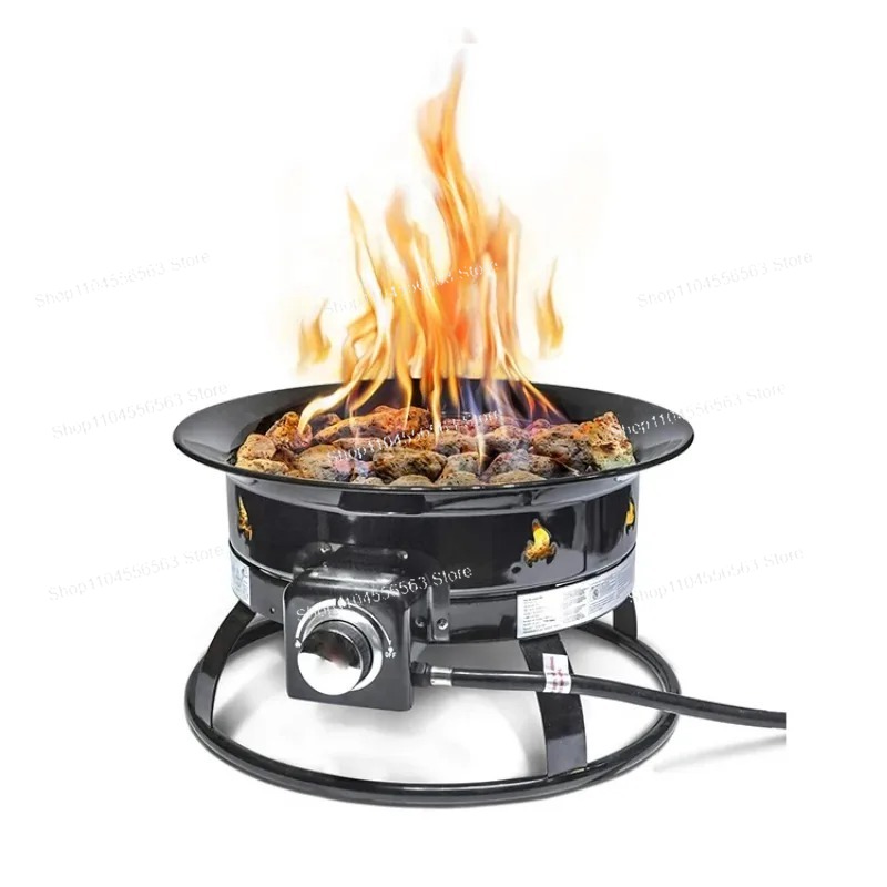 Portable Propane Fire Pit 58,0 - Outdoor Furniture And Fire Pit บทวิจารณ์และราคา