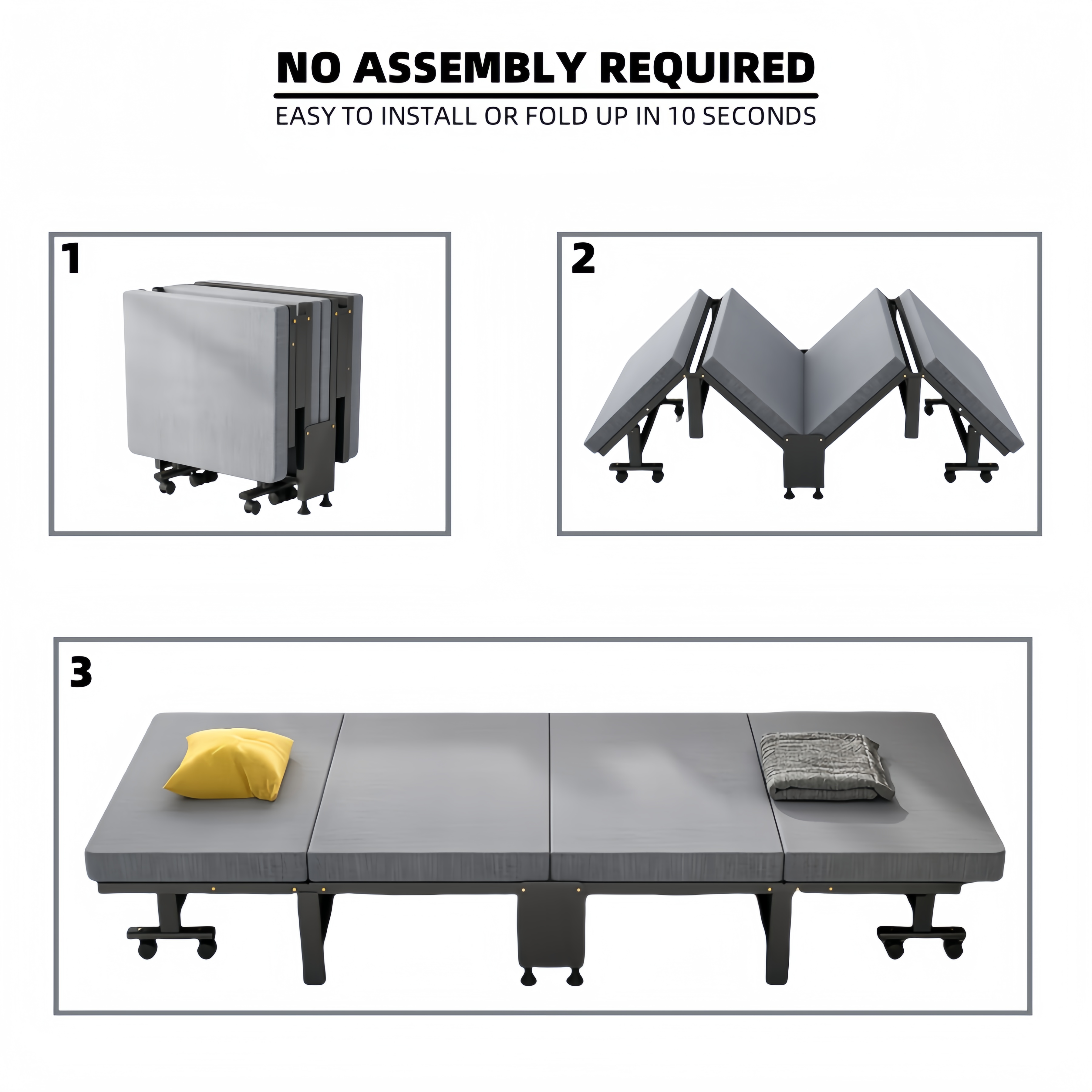 1 Dust Cover for a Folding Bed - Outdoor Furniture Designer บทวิจารณ์และราคา