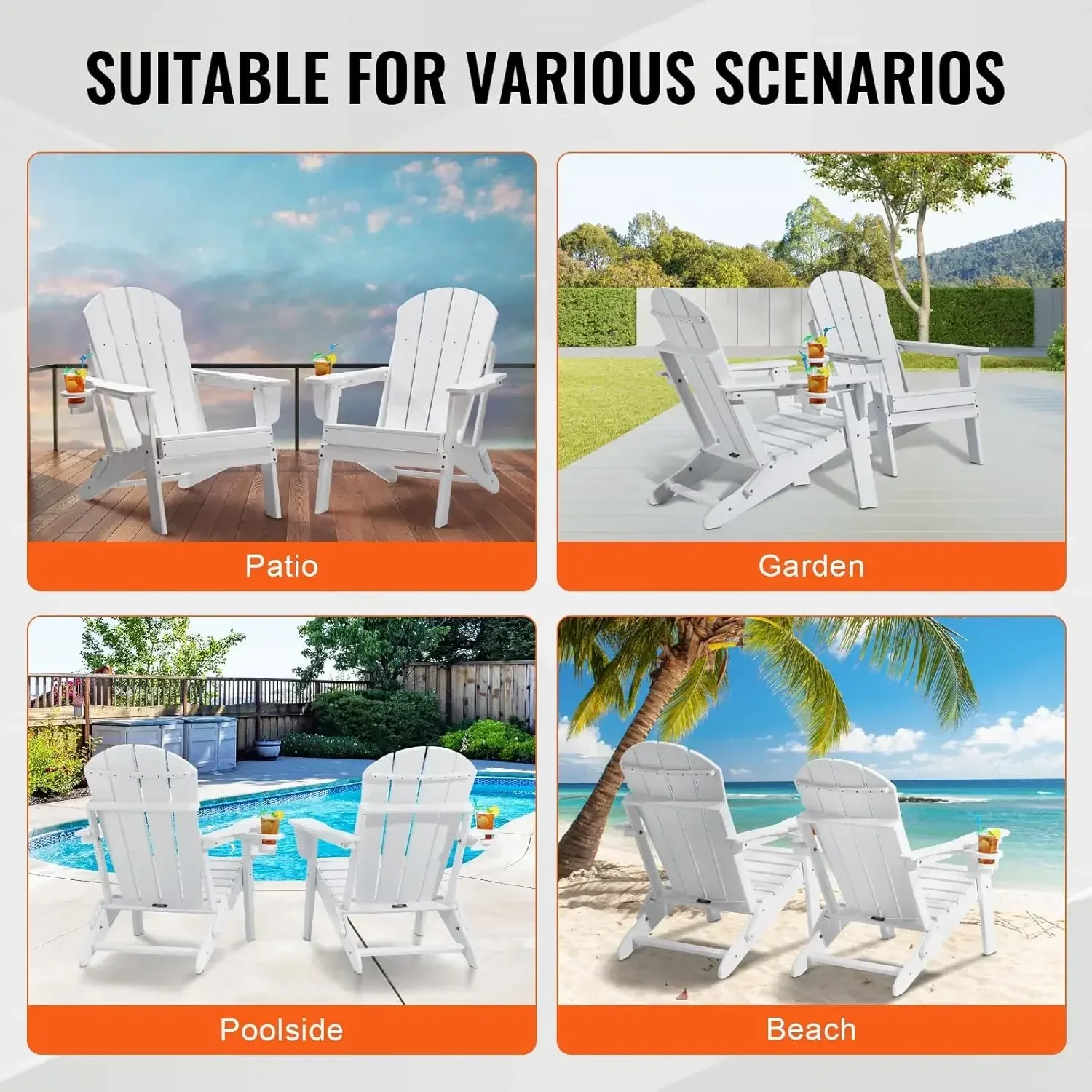 Hot salesBig deal Folding Adir - Outdoor Furniture And Fire Pit บทวิจารณ์และราคา