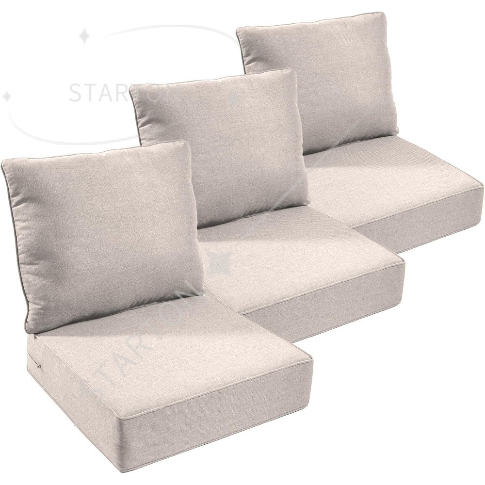 Outdoor Chair Cushions Set of  - Outdoor Furniture Cushions 24 X 24 บทวิจารณ์และราคา