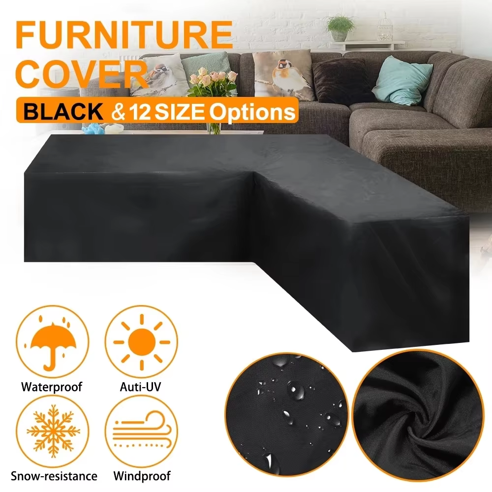 L-Shaped Furniture Cover Multi - Outdoor Furniture Cover Xl บทวิจารณ์และราคา