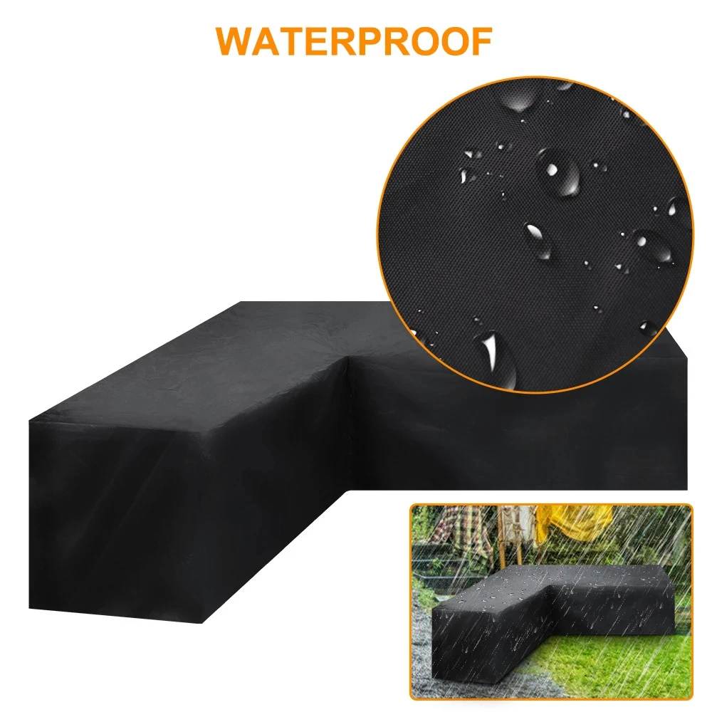 L-Shaped Furniture Cover Multi - Outdoor Furniture Cover Xl บทวิจารณ์และราคา