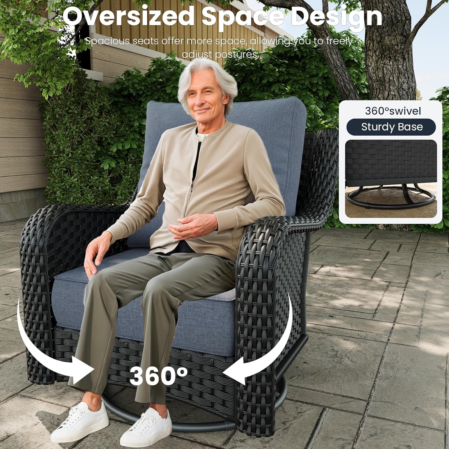 10 Pieces Outdoor Patio Furnit - Outdoor Furniture And Fire Pit บทวิจารณ์และราคา