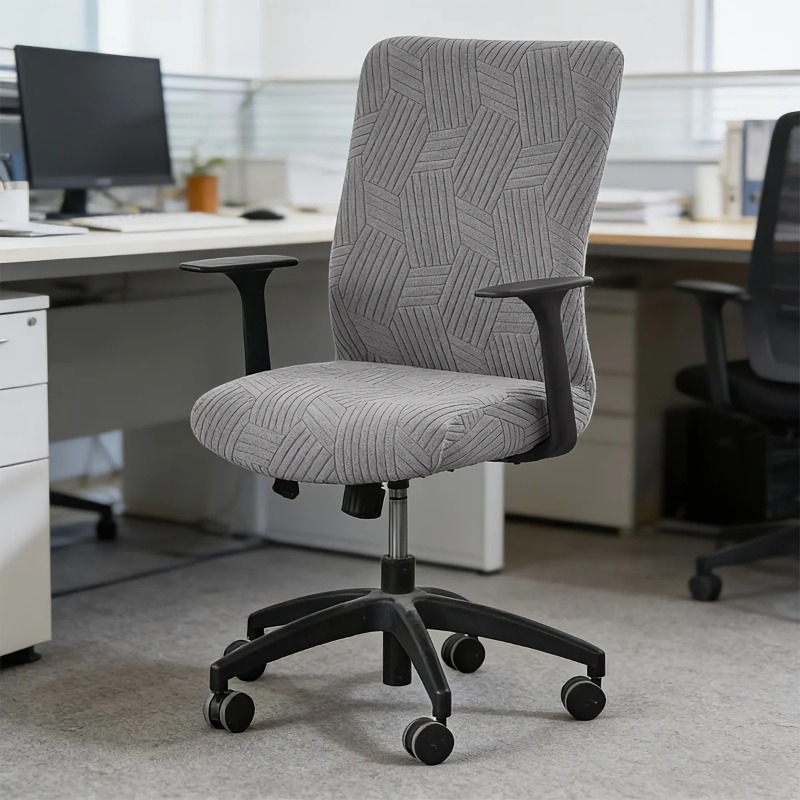1PC Jacquard Office Chair Cove - Outdoor Furniture Cover Xl บทวิจารณ์และราคา