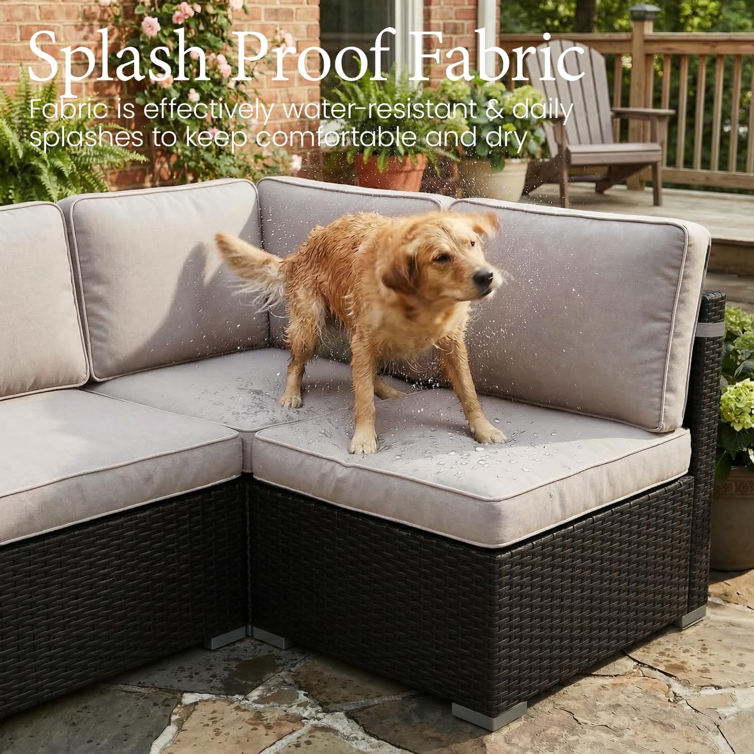 15 Piece Patio Furniture Set w - Outdoor Furniture And Fire Pit บทวิจารณ์และราคา