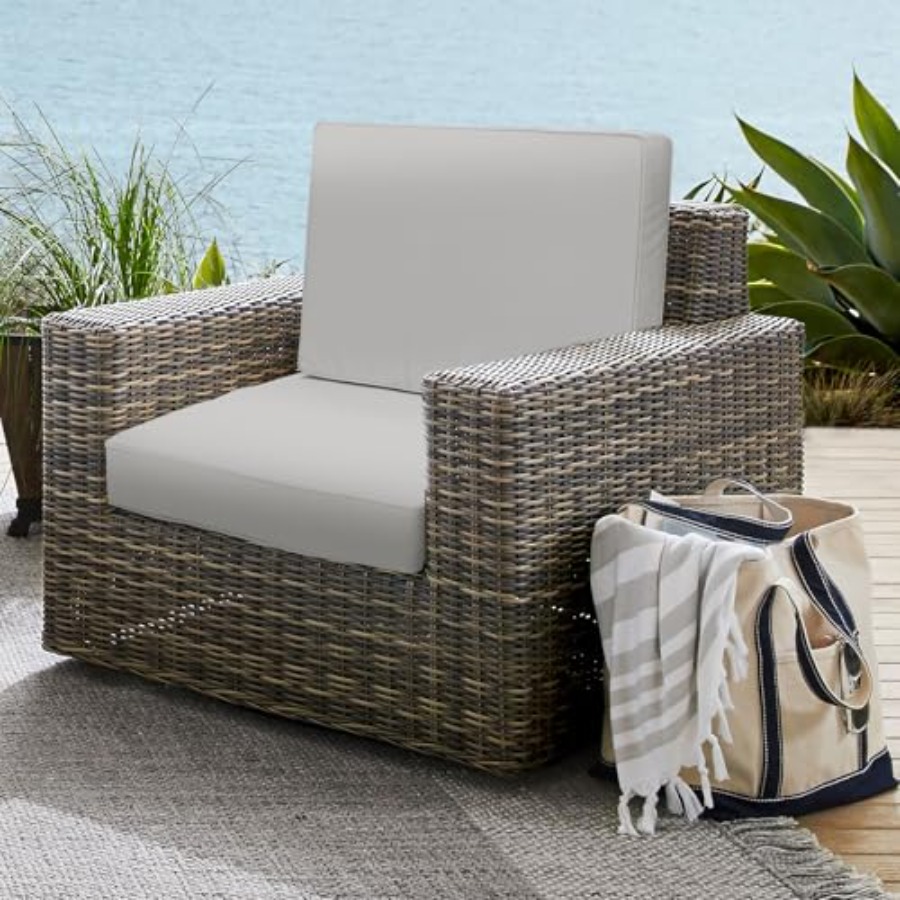 Outdoor Deep Seat Cushion Set  - Outdoor Furniture Cushions 24 X 24 บทวิจารณ์และราคา