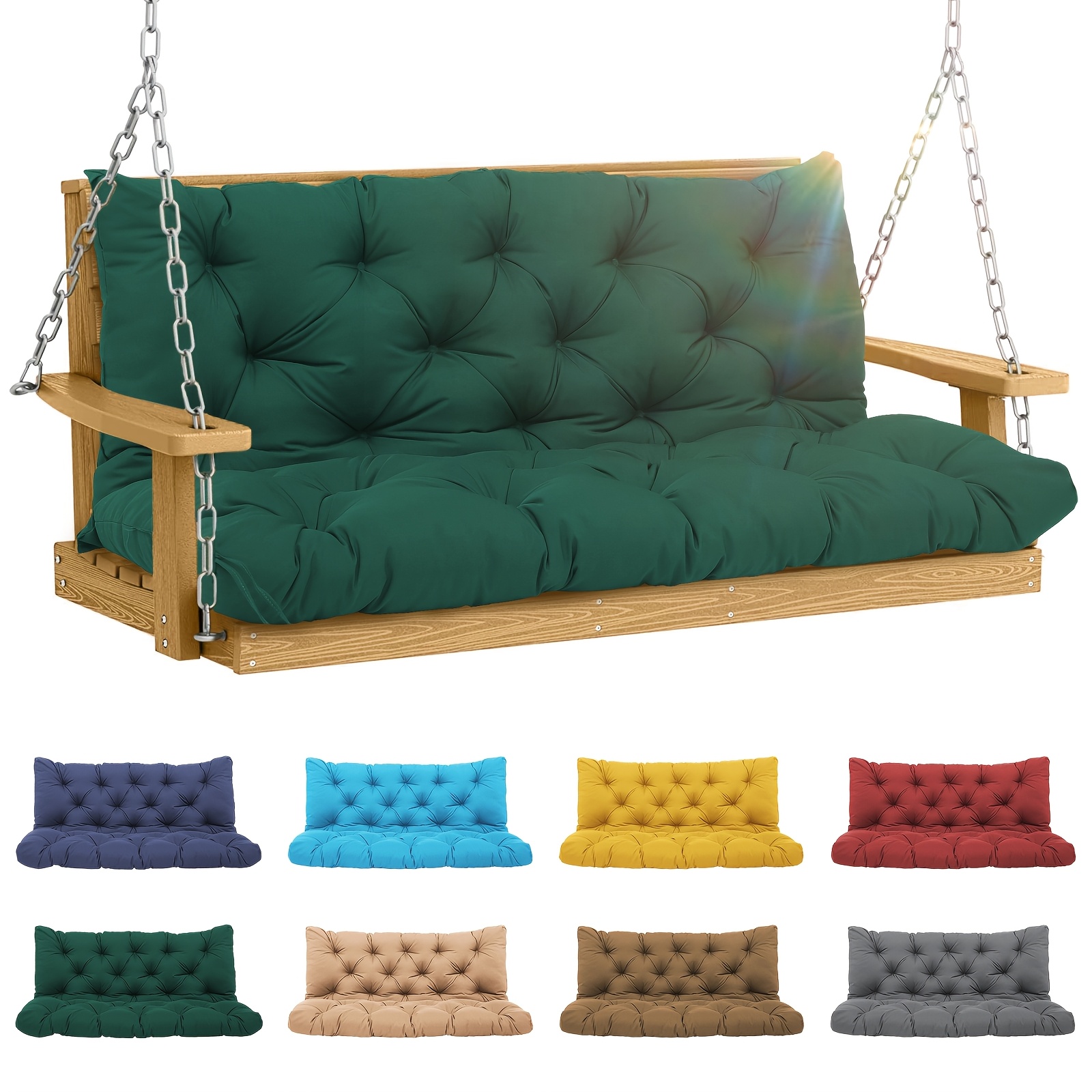 Porch Swing Cushions, Waterpro - Outdoor Furniture Without Cushions บทวิจารณ์และราคา