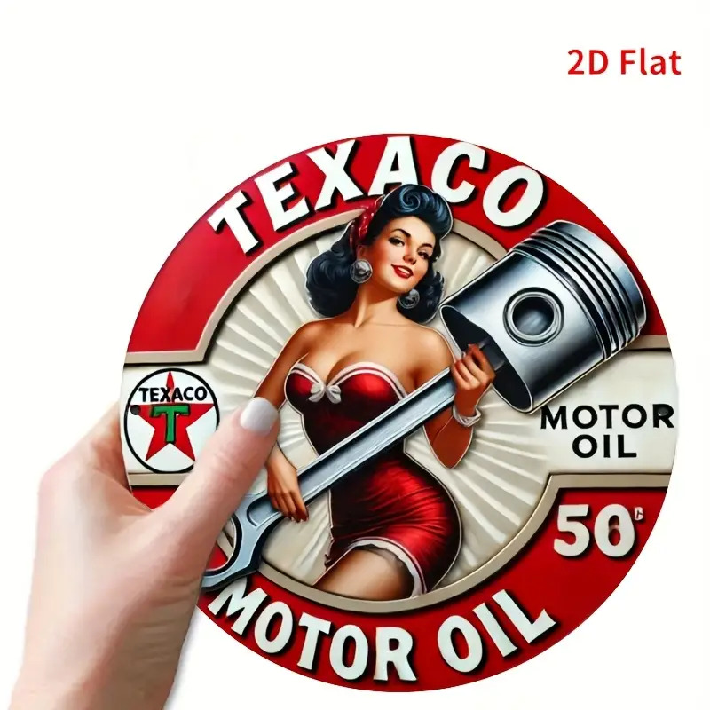 2D Flat, 1pc Vintage Texaco Mo - Outdoor Furniture Oil บทวิจารณ์และราคา