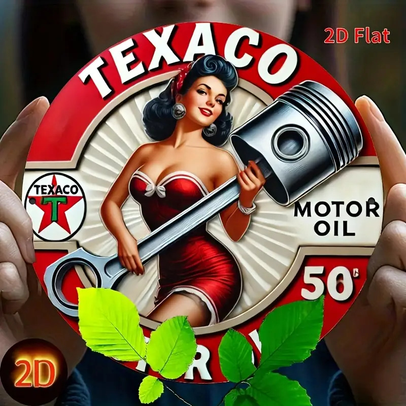 2D Flat, 1pc Vintage Texaco Mo - Outdoor Furniture Oil บทวิจารณ์และราคา