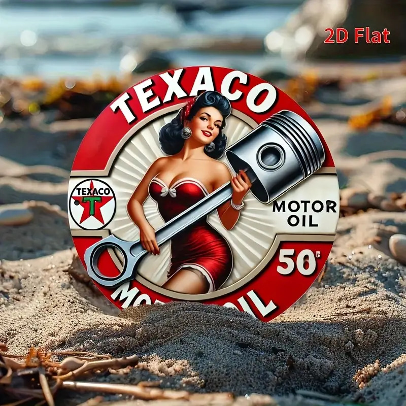 2D Flat, 1pc Vintage Texaco Mo - Outdoor Furniture Oil บทวิจารณ์และราคา