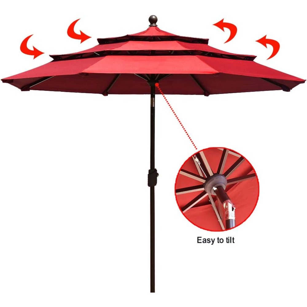 USA 10-Year-Non-Fading 9Ft 3 T - Outdoor Furniture Year Round บทวิจารณ์และราคา