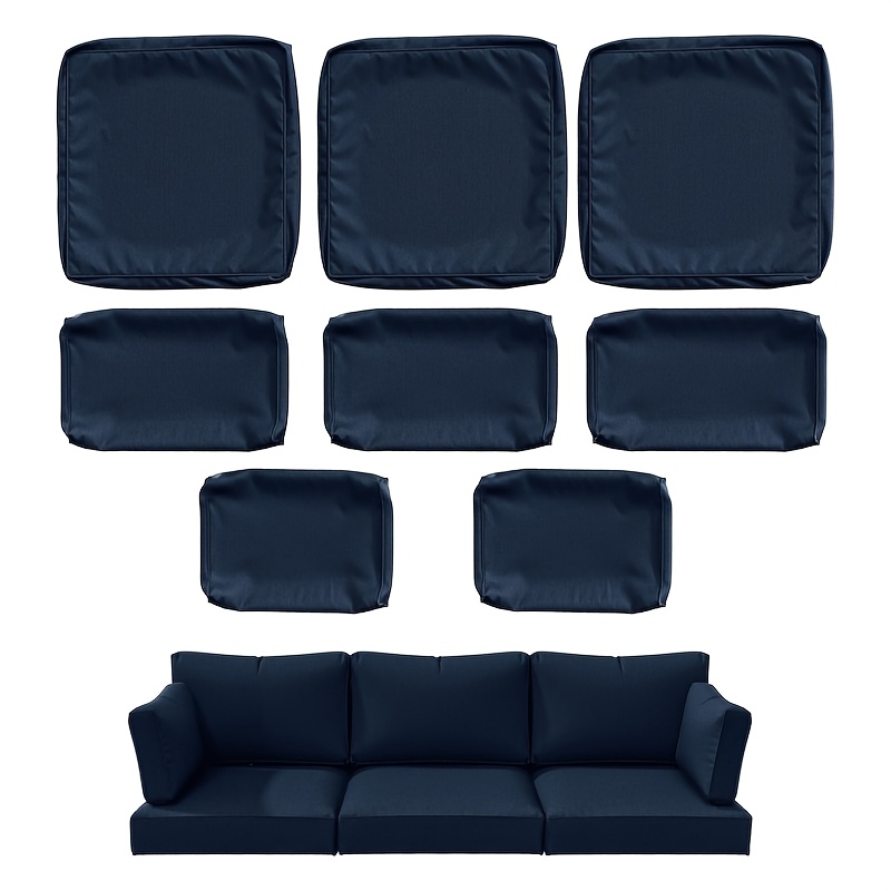 8P Outdoor Cushion Slipcovers  - Outdoor Furniture Without Cushions บทวิจารณ์และราคา