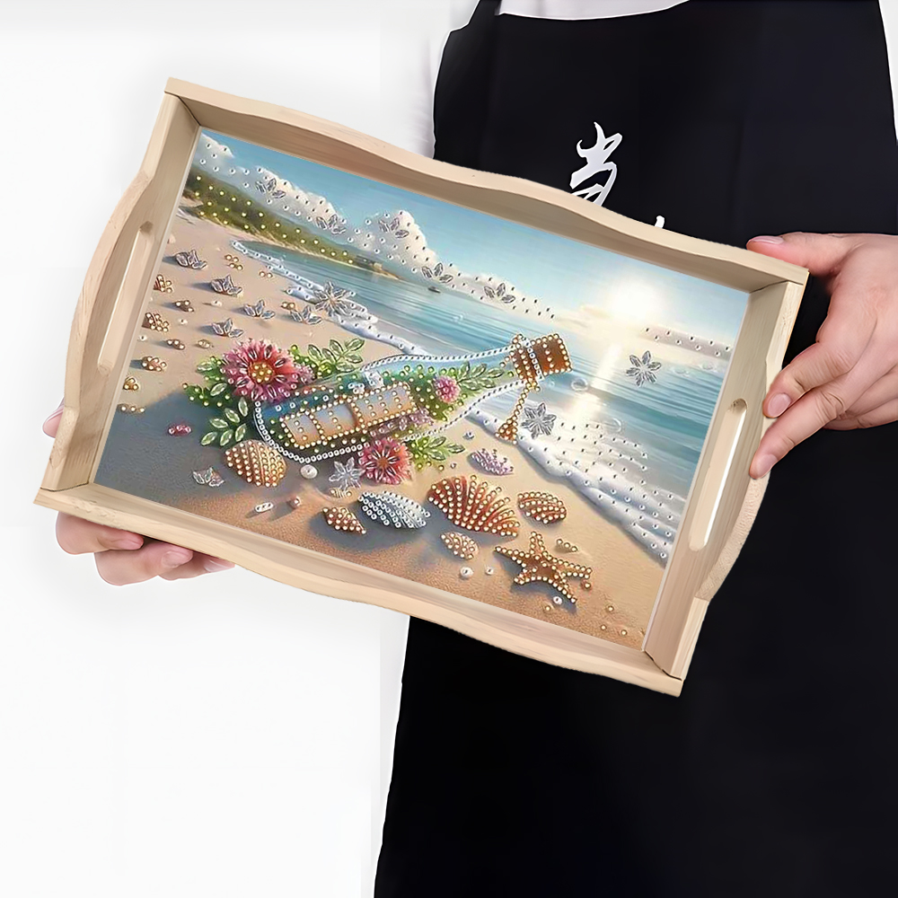 A diamond-painted square tray  - Outdoor Furniture Designer บทวิจารณ์และราคา