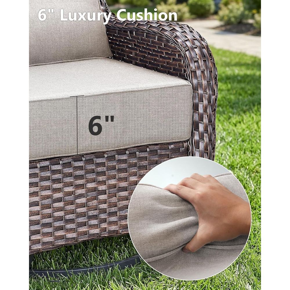UV-Resistant, Waterproof Outdo - Outdoor Furniture Cushions 24 X 24 บทวิจารณ์และราคา