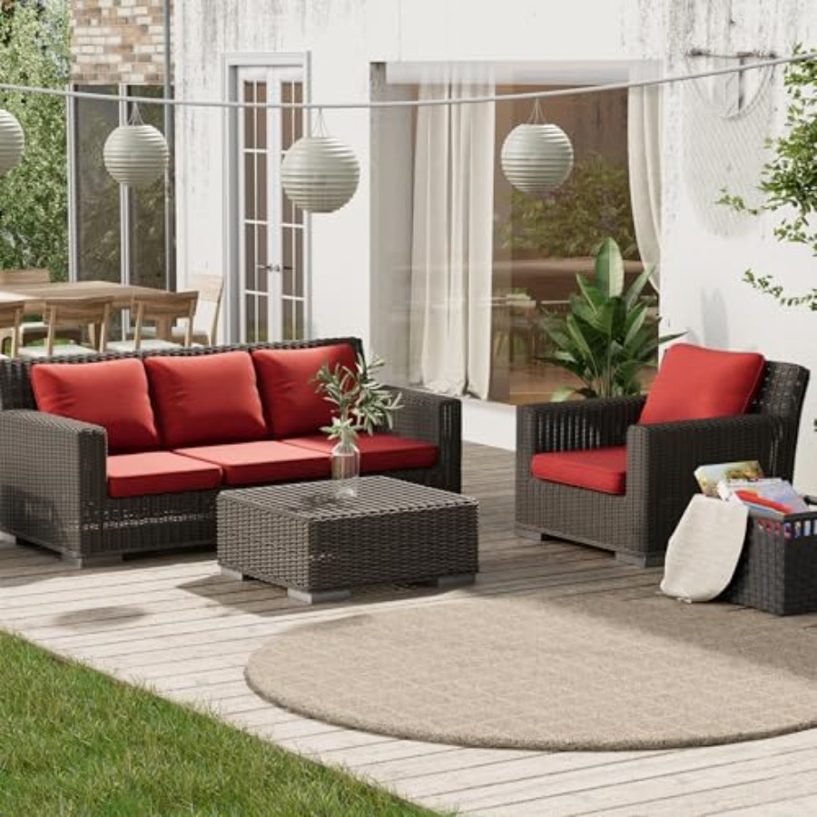 24x24 Inch Outdoor Cushions fo - Outdoor Furniture Cushions 24 X 24 บทวิจารณ์และราคา