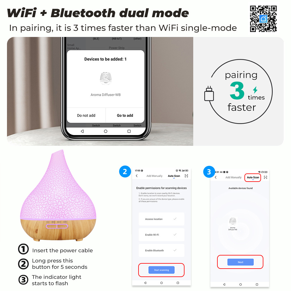 Tuya WiFi Smart Humidifier Ess - Outdoor Furniture Oil บทวิจารณ์และราคา