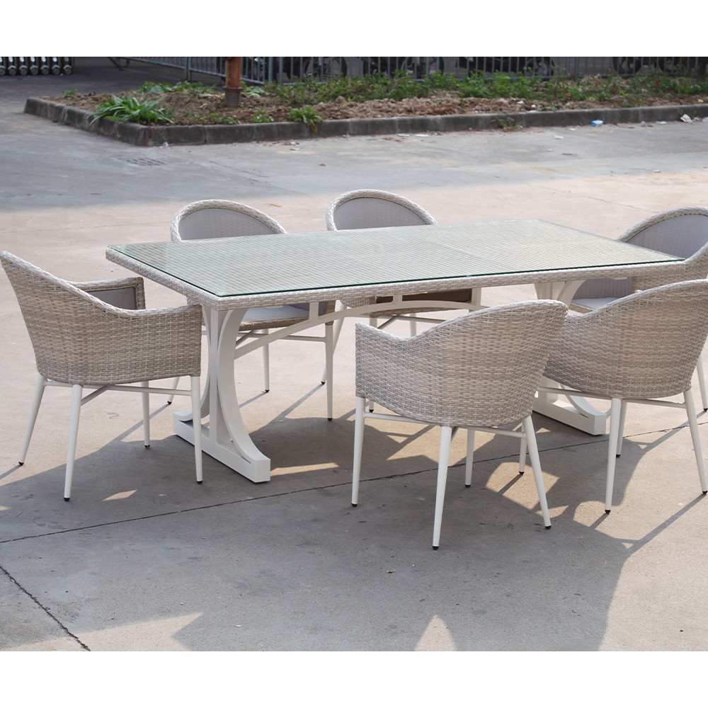 Discount 7 Pieces Luxury PE Ra - Outdoor Furniture Factory บทวิจารณ์และราคา