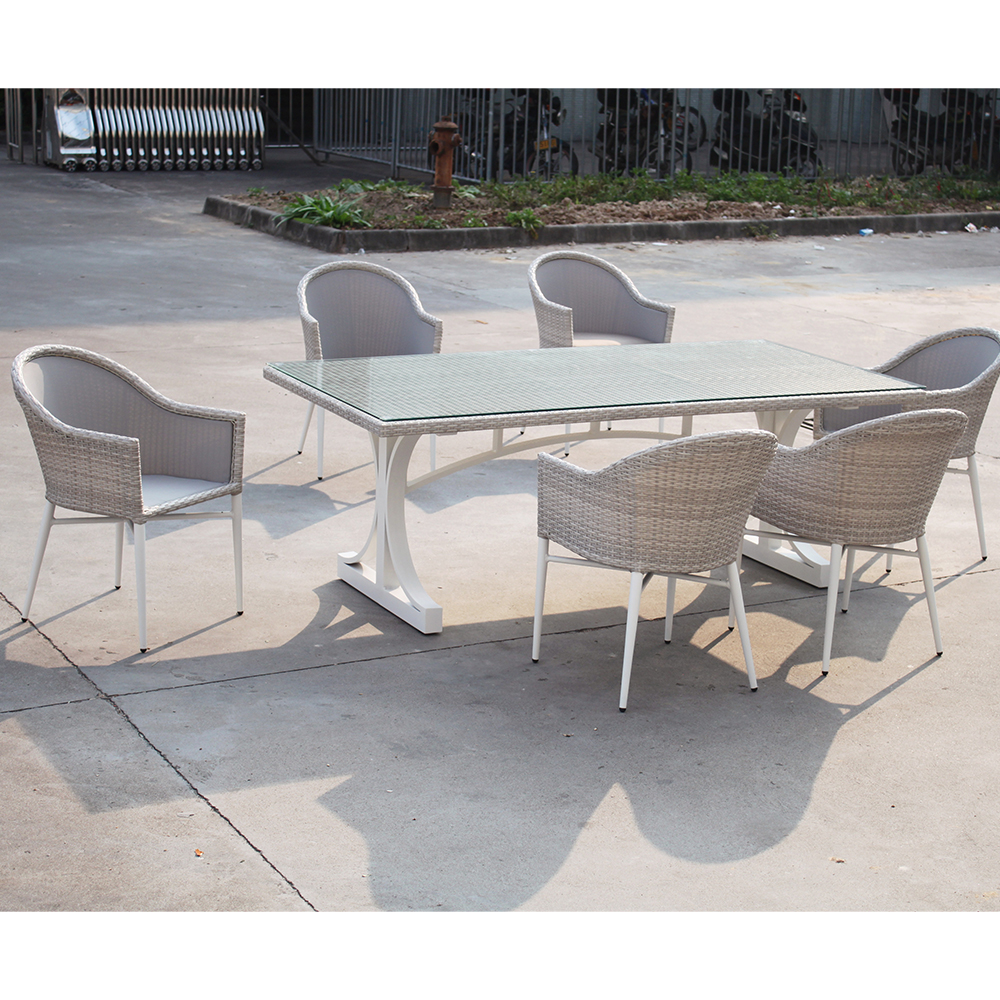 Discount 7 Pieces Luxury PE Ra - Outdoor Furniture Factory บทวิจารณ์และราคา